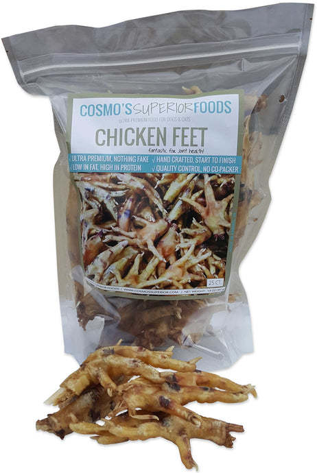 100 or 200 ct Bulk Cosmo's Chicken Feet